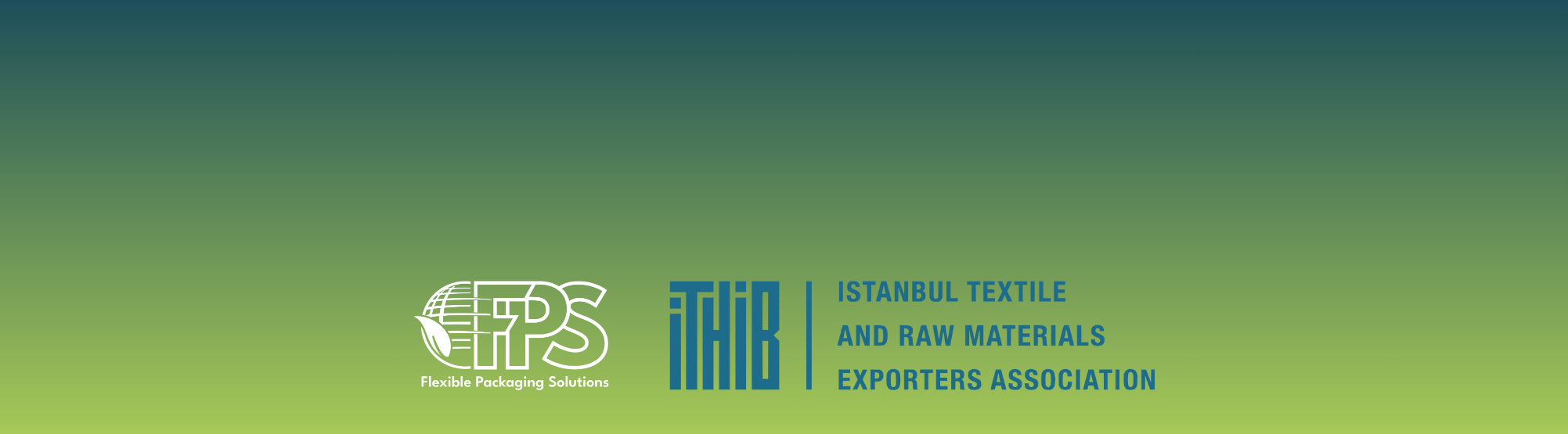 A banner image of FPS logo and İTHİB logo together on a green background